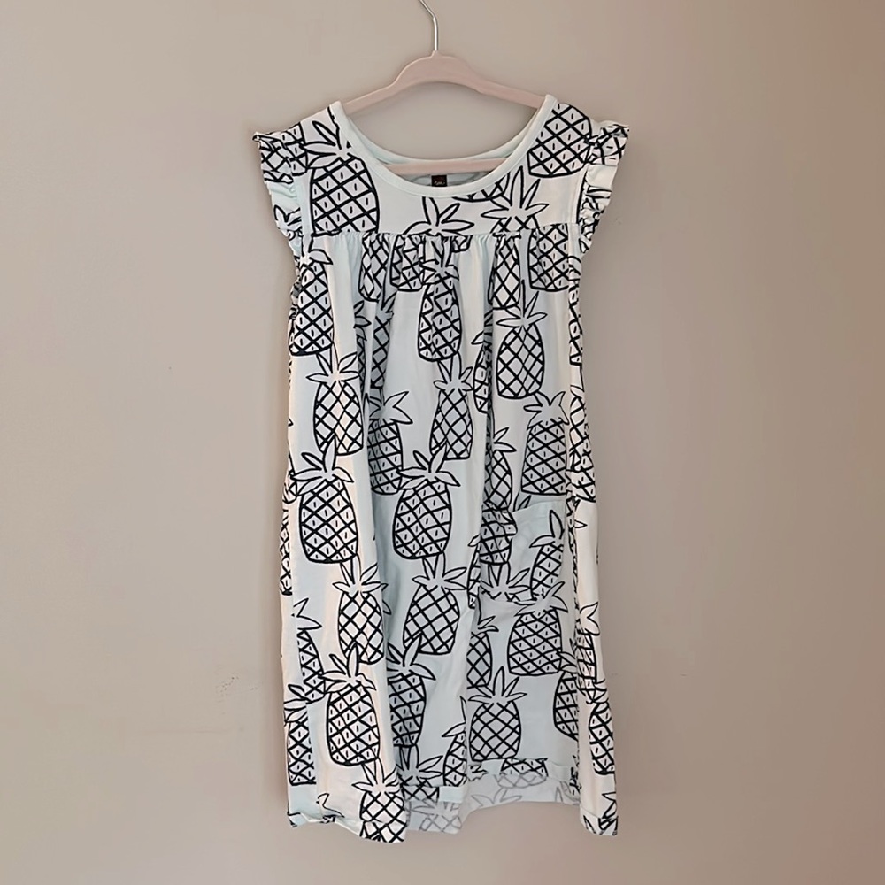 Tea Collection Pineapple Dress Size 7